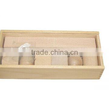 Wooden Froebel Toy Gabe 2 Teaching Learning Balance Blocks Baby Preschool Education photo-3