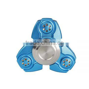 2017 New Arrive Gold Metal Nine Teeth Linkage Hand Rotating Spinner photo-5