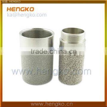 0.2 um 0.5 1 2 5 10 15 20 30 40 60 80 90 Microns SUS316L Sinter Porous Stainless Steel Filter photo-5