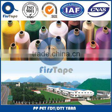 HOT SALE GOOD PRICE HIGH TENACITY PP POLYPROPYLENE PET POLYESTER FULLY DRAWN YARN