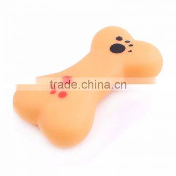 Evade Glue Squeak Toys the Bone Shape Small Size 9*5cm photo-2