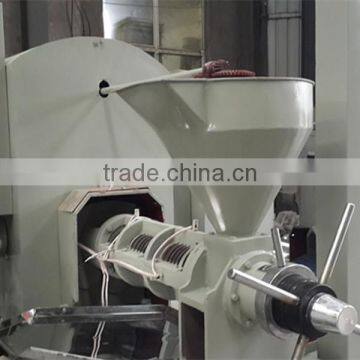 China hot press machine for peanut oil with cooker