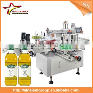 Semi automatic labeling machine of single side bottle labeling machine