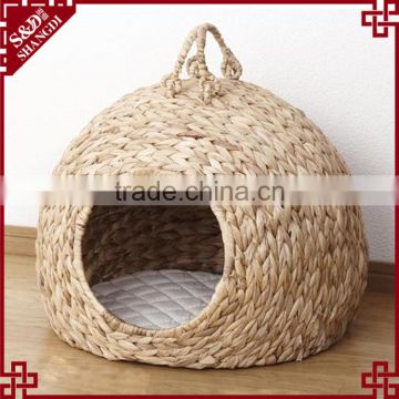 S&D Wholesale cheap modern style water hyacinth eco-friendly Beauty pet house