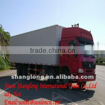 HOWO 8x4 SINOTRUCK 31 Ton Van Cargo Truck