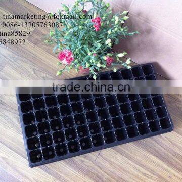 PS Type Deep Cell Plastic Forest Nursery Seed Starting Trays for Tree Propagation