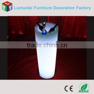 Led Bar Furniture Hight Bar Table/Hot Sell Led Rechargeable Tall Bar Table photo-3