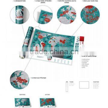 Scratch Places Off World Map Places I've Been Travel Map Great Scratchable Map Gift For Any Traveler photo-6