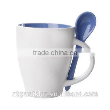 Ceramic Mug With Spoon 300ml photo-5