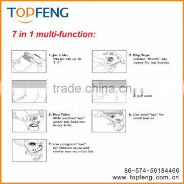 7 in 1 Opener, Seven Opener, Multi-function Opener, Jar Opener, Can Opener, Bottle Opener photo-4