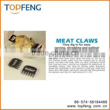 meat Shredder Claws, meat fork,Claw Handler Set, BBQ fork