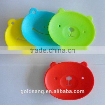 Colorful Pig Flower Shapes Annimal Shape Silicone Soap Dish Soap Holder photo-2