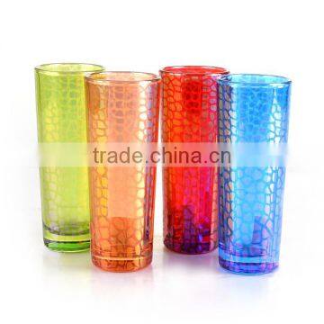 14oz Tall Water Glass Cup Christmas Holiday Cooler Drinking Glass photo-3