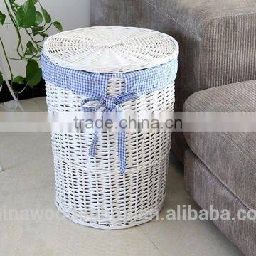 2015 Wicker Laundry Basket With Lid photo-5