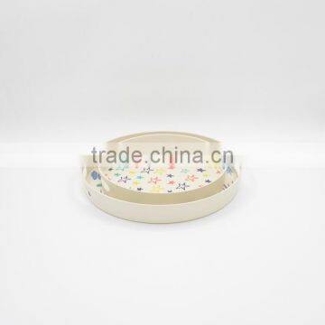 Hot-sell Eco Bamboo Fiber Big Print Tray photo-2