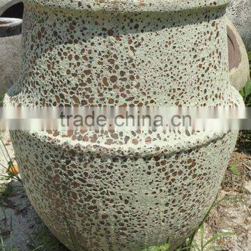 Viet Nam Pottery Ocean Style Collection of Sandblast Old Atlantic Planters