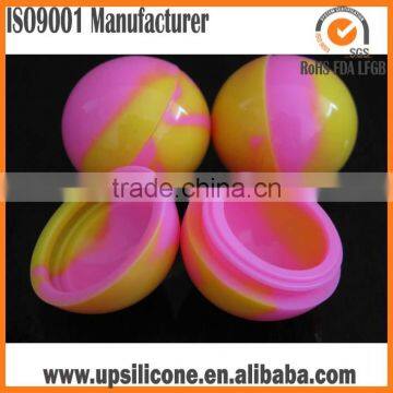 Ball Shape Silicone Oil Silicone Wax Container Jars Slick photo-2