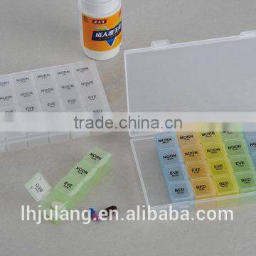 Wholesale 28 Compartments Plastic Weekly Pill Box photo-4
