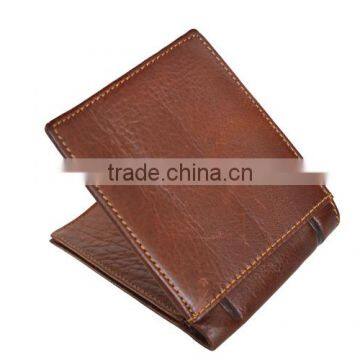 Minimal Leather Wallet Personalized Wallet RFID Blocking Leather With Card Holder Bussiness photo-2