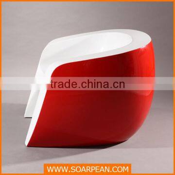Furniture Fiberglass Hotel Sofa Chair Single Modern Chair photo-3