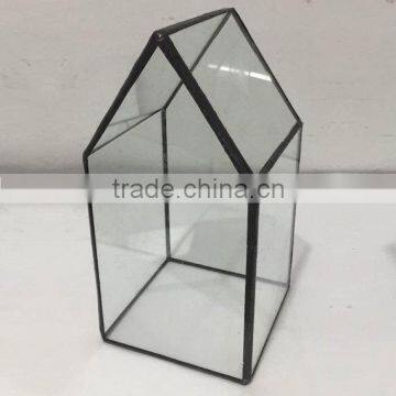 Wedding Candle HolderGeometric Glass Terrarium Holiday Lights Display Box photo-2