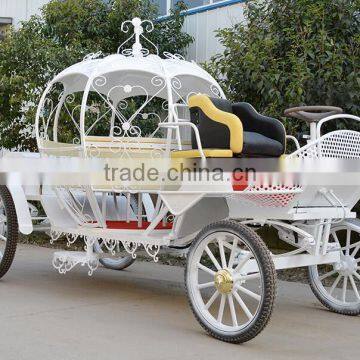 European Style Pumpkin Princess Carriage Scenic Spot Exhibition Hall, Photography Props Wedding Electric Carriage(BG11-M097) photo-3