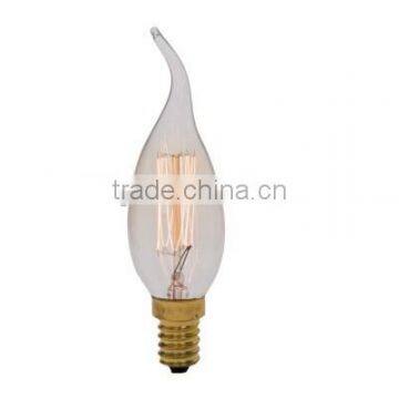 retro candle shape stype e27 FC 35 led bulb