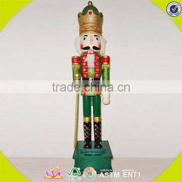 Wholesale Baby Wooden Colorful Custom Nutcracker, Popular Kids Wooden Nutcracker, Fashion Wooden Custom Nutcracker W02A006 photo-5