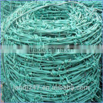 Low Price Green Color Barbed Wire for Construction photo-5