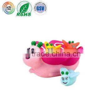 China ICTI Factory set of Butterfly Family baby Bath Toy for fun