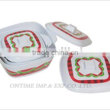 Item No.: HWD1066 3pcs Plastic Bowl Set