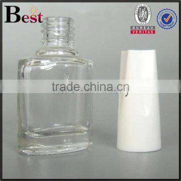 Square Empty Unique Polish Bottles 6ml Nail Polish Glass Bottle photo-2