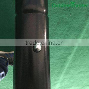 15FT Patio Garden KD Portable Adjustable Black Metal Hammock Stand photo-4