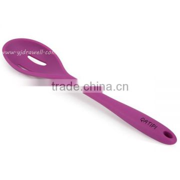 SP-1060 100% Food Safe Grade Heat Resistant silicone slotted spoon