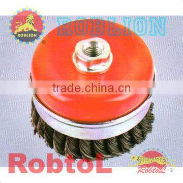 Double Row Cup Brush-Twist Knot	(itemID:XVAD)-MARY