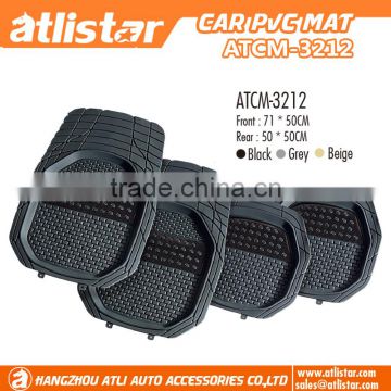 100% pvc hot sell car mats with anti-slip