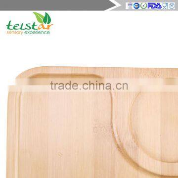 Manufacturer Direct Selling Foreign Trade Export of High Quality Bamboo Tea Snack Dish Square Green Bamboo Plates photo-5