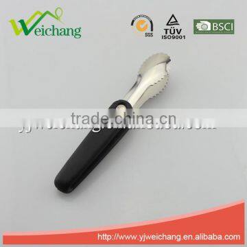 WCE456 premium whole Stainless Steel Food Tong Ice tong cube sugar tong serve tong with PP handle