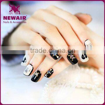 New Air 3D Nail Art Stickers Gold Stones Sticker Mix Design photo-4