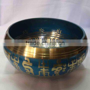 Best Selling Colored Tibetan Meditation Singing Bowl