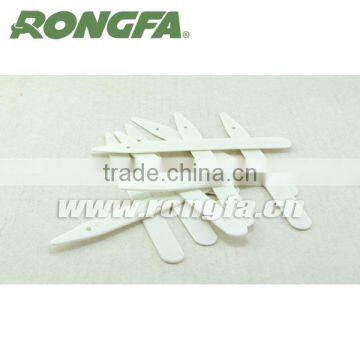 White Color Plastic id Tags Garden Plant Labels photo-4