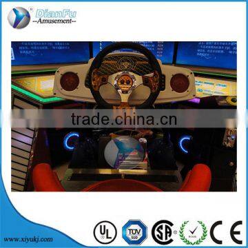 42 Inch LCD 3 Screens Coin Pusher Arcade Kids Grown Ups Simulator Exciting Real Driving Machine photo-5
