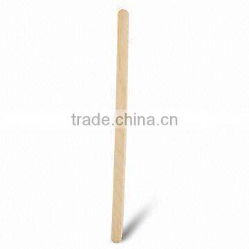 Biodegradable Wrapped Disposable Sugar Wooden Coffee Stick