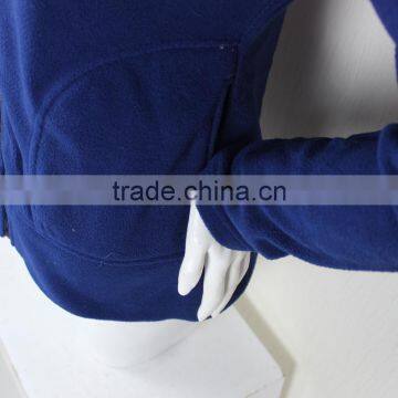 Cheap Women Blue Polar Fleece Jacket photo-3
