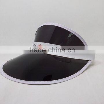 Hot Sale Fashion Transparent Colors PVC Hat For Unisex Sun Hat photo-3