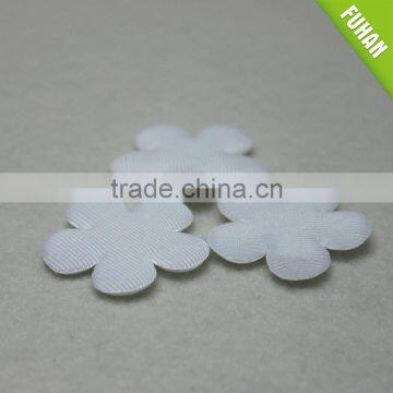 Custom Shape Ultrasonic Embossing Fabric Label for Children Clothes