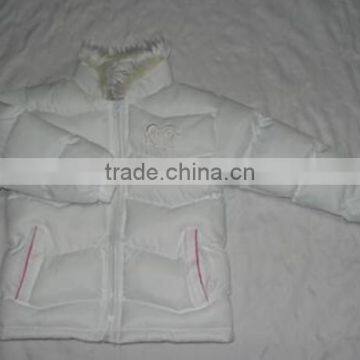 Girls' Padding Jacket In Stock photo-6