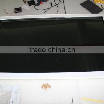 55inch wall hanging lcd flexible touch screen display all in one pc