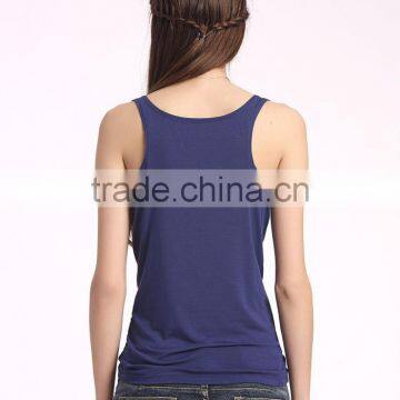 Plain Cotton Comfortable Women Tank Tops Wholesale photo-4