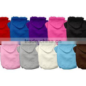 plain dog hoodie